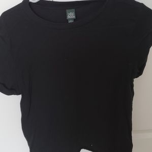 black t shirt